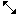 Double-headed arrow Key